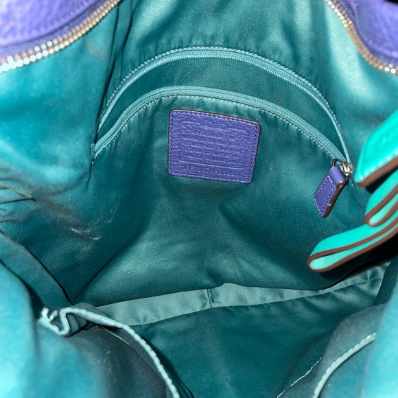 Coach Leather crossbody bag w/free matching wristlet - Picture 10 of 15